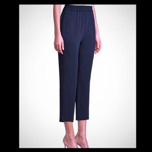 Kobi Halperin Manning Embroidered Side Stripe High Rise Cropped Pants Size XL